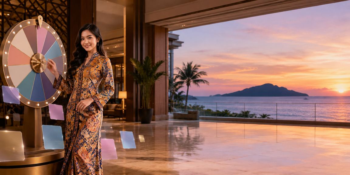 Permainan roulette kasino dalam talian 16800 di Kota Kinabalu dengan rekaan batik